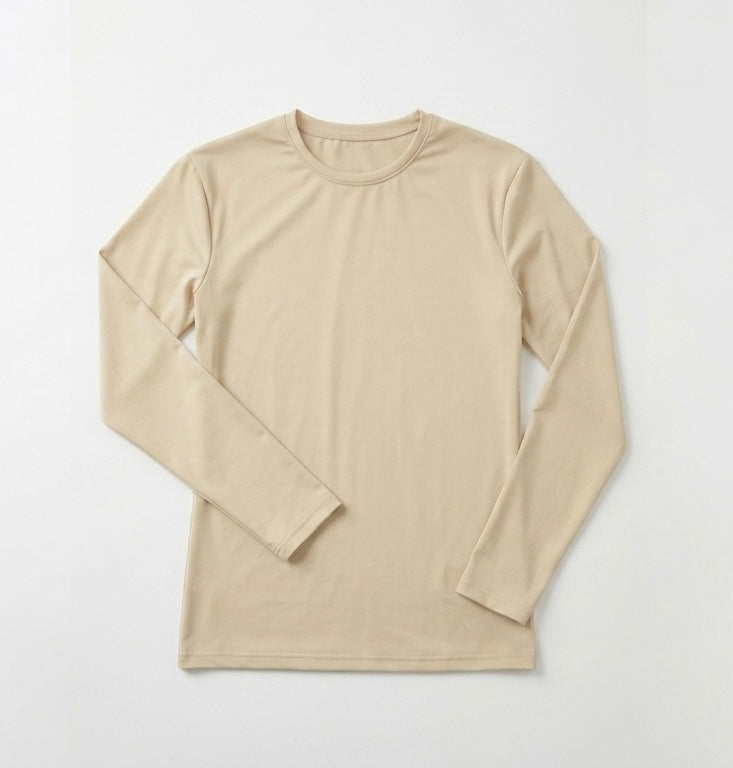 W/ Bodysuit – Premium Liza Fabric (Beige)